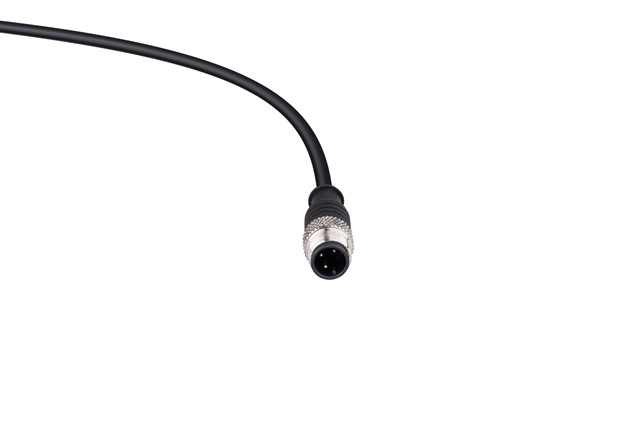 PUR Cable 2m M12*3 Male M12 Connector Cable
